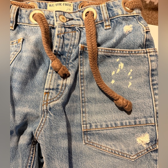 Free People Moxie Barrel Jean -Calypso sz26 - Picture 6 of 7